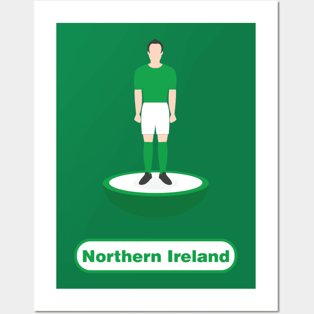 Northern Ireland Football Wall Art by StarIconsFooty